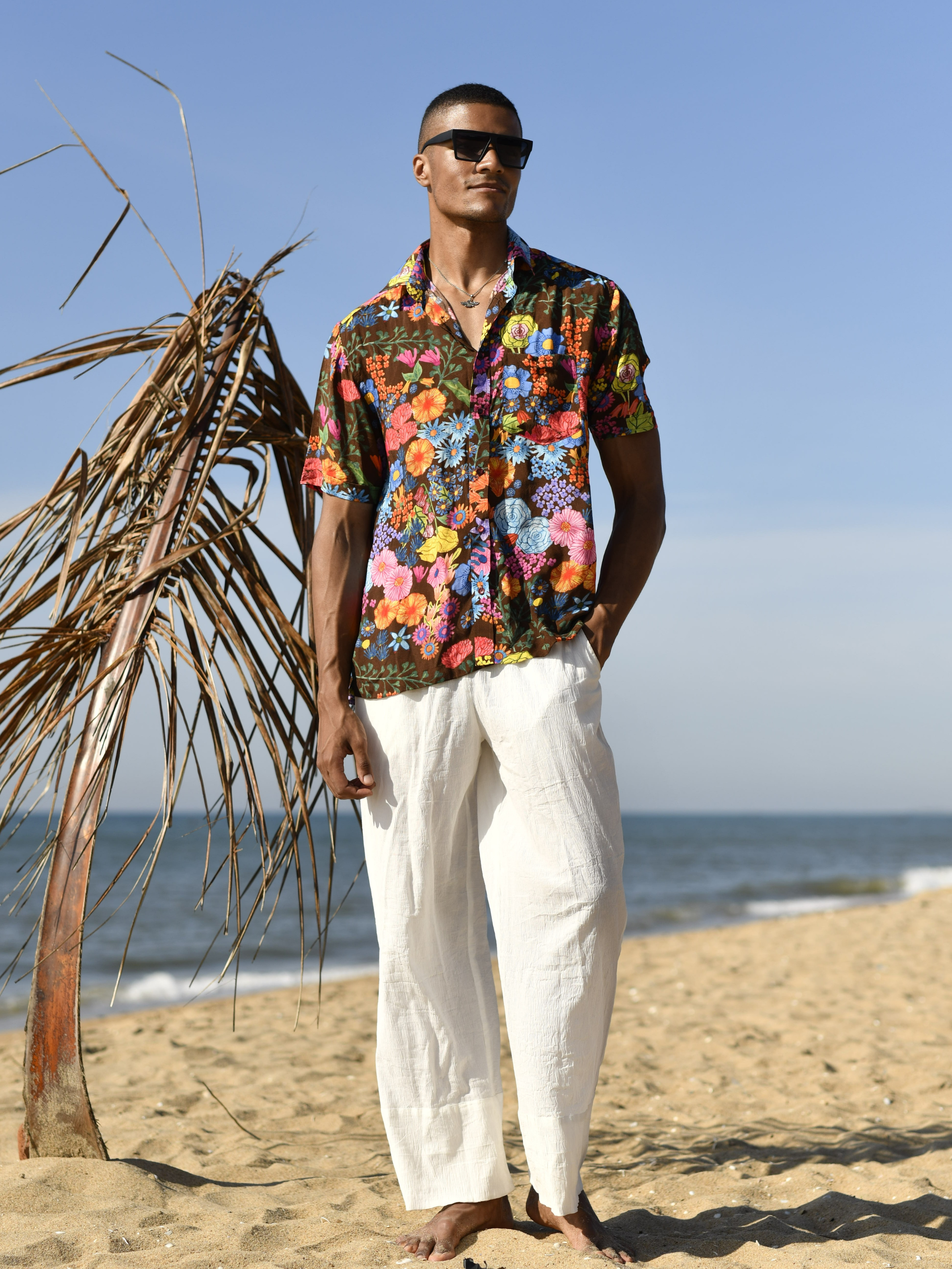 Midnight Rose Hawaiian Shirt